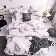 Hot Sale Printed polyester microfiber bedding set 3 or 4 piece bedding sheets sets